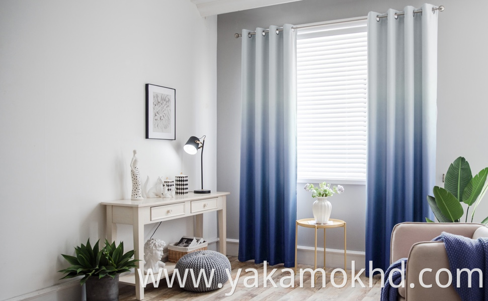 Blue Ombre Curtains